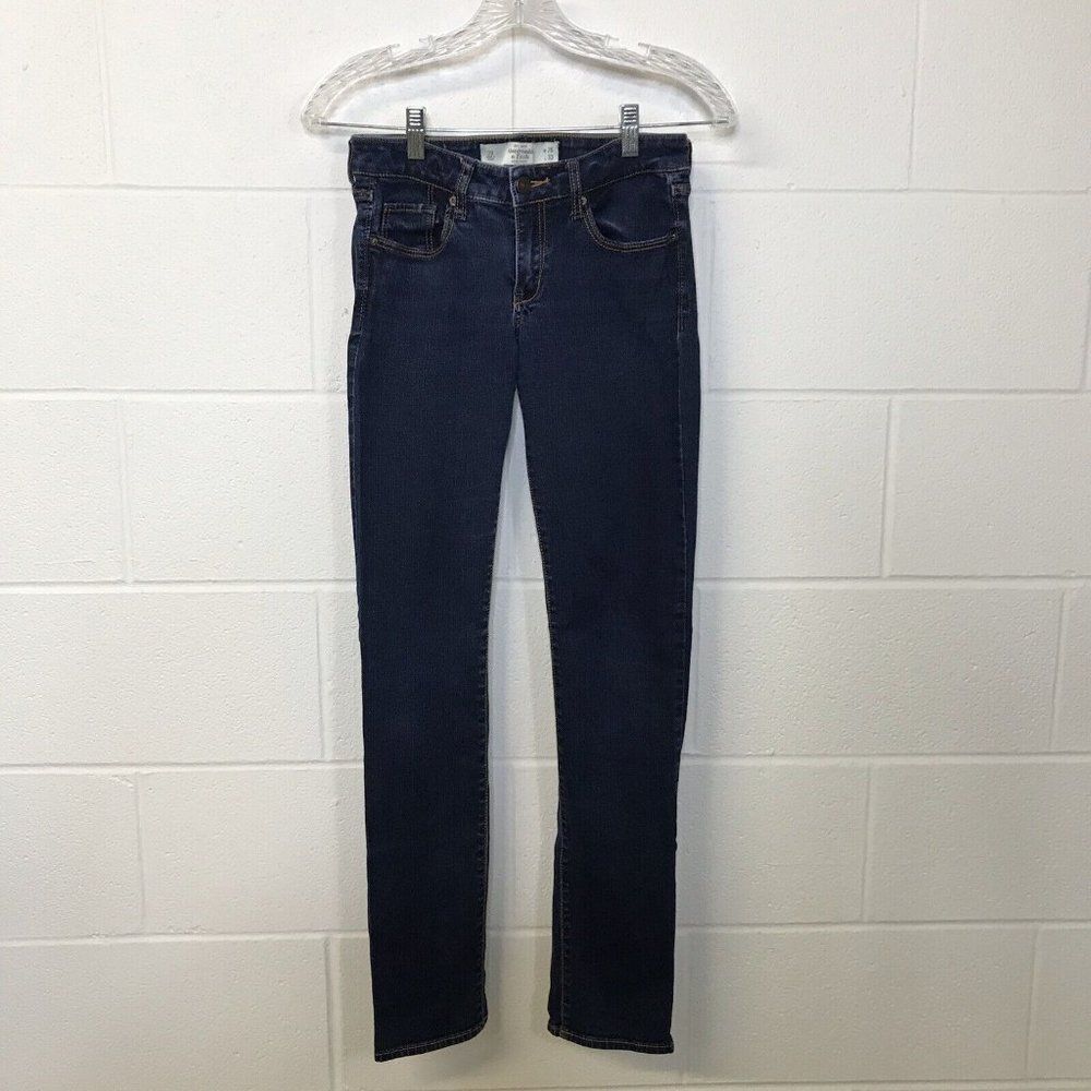 Abercrombie & Fitch Womens Denim Jeans The A&F Skinny Sz 2R, 26W 33L